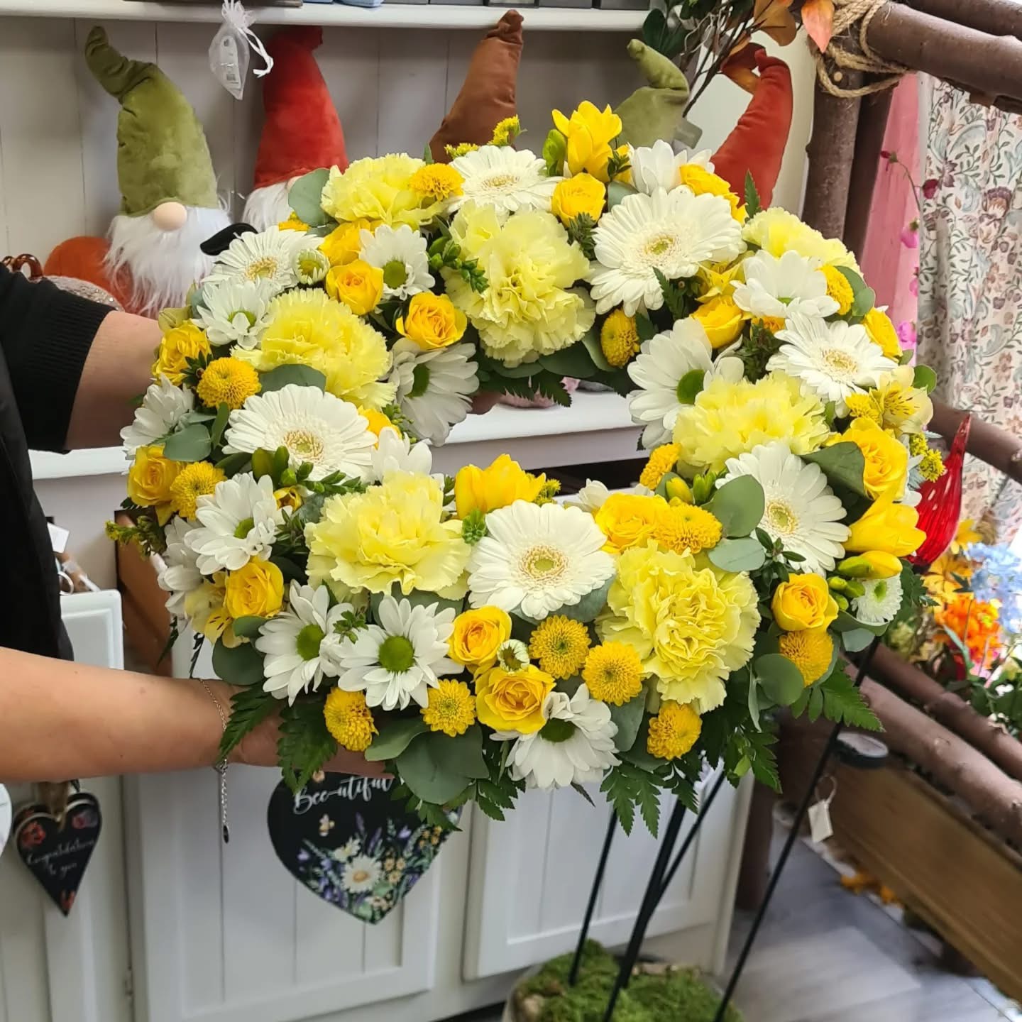 Funeral Wreath for Mum